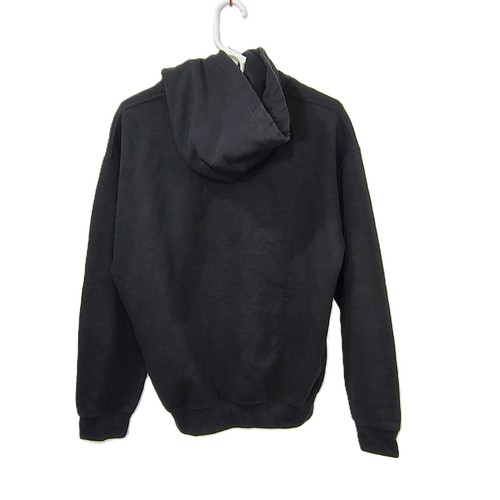 Pretty Little Thing Hoodie Womens Small Black Long Sleeve Kangaroo Pockets - Picture 11 of 11