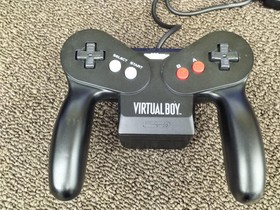 Nintendo Virtual Boy VB Console VUE-S-RA with Box 3Games Set Tested