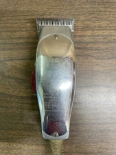 Vintage Andis Master Model M Electric Clippers Professional Barber Working
