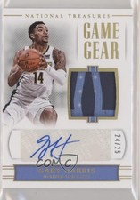 2017-18 Panini National Treasures Game Gear Prime 24/25 Gary Harris Auto 0b0