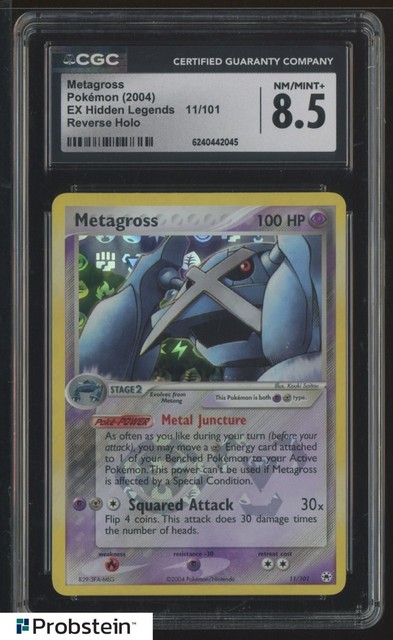 Metagross [Reverse Holo] #11 (Hidden Legends (2004))