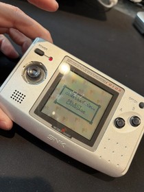 SNK Neo Geo Pocket Color Platinum Silver System
