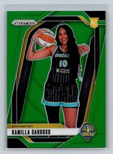 2024 Panini Prizm WNBA #149 Kamilla Cardoso Green Prizms Variation RC