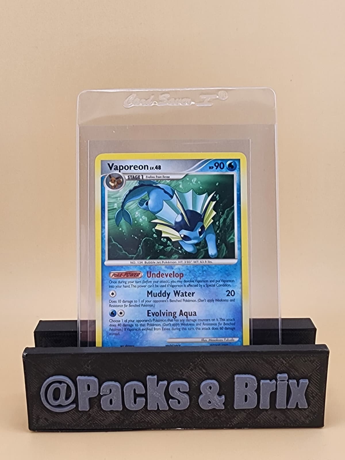 Vaporeon 34/100 Majestic Dawn Regular Near Mint (NM)