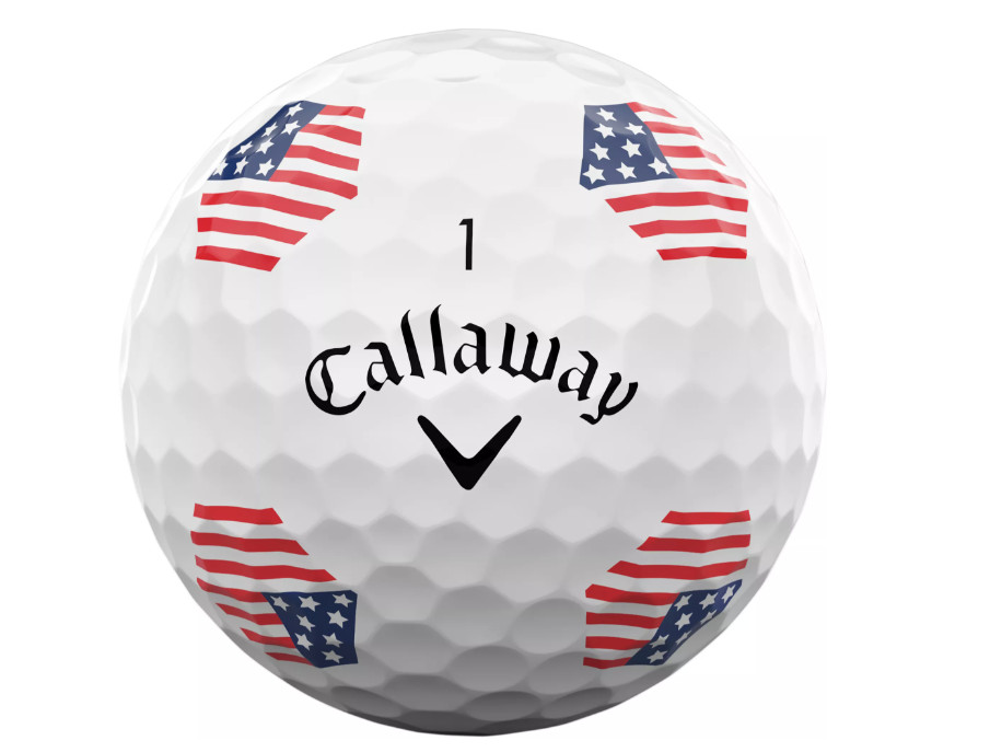 1 BALL Callaway Chrome Soft USA TruTrack Golf Ball