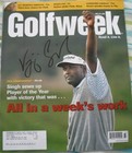 (4) Vijay Singh signed autograph auto Golfweek PGA Tour golf magazines or covers — photo 3