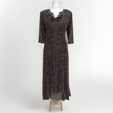 PEZZI PAZZI ITALIAN DESIGNER EVENING DRESS NOTHER OF THE BRIDE P2P 42” L51”