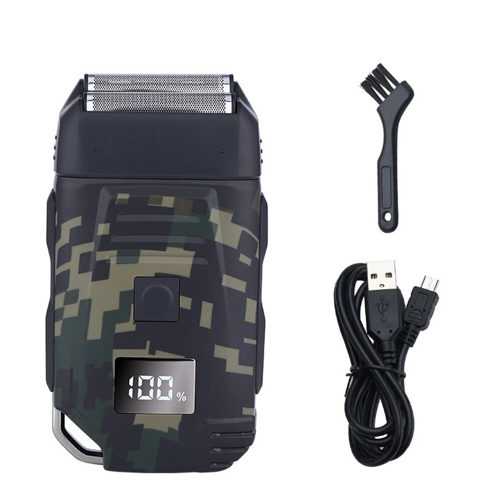 Men's USB Rechargeable Electric Shaver Trimmer Razor For Hai