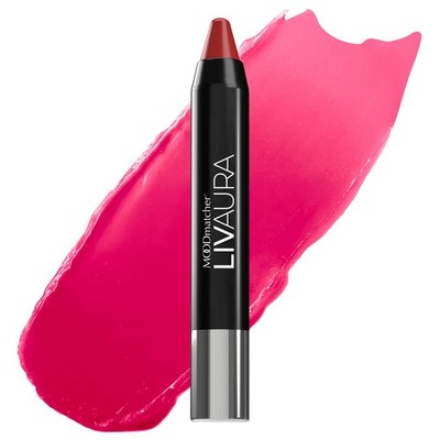 LIVAURA MOODmatcher Long Lasting Twist Stick Lipstick   Made in USA (Red)