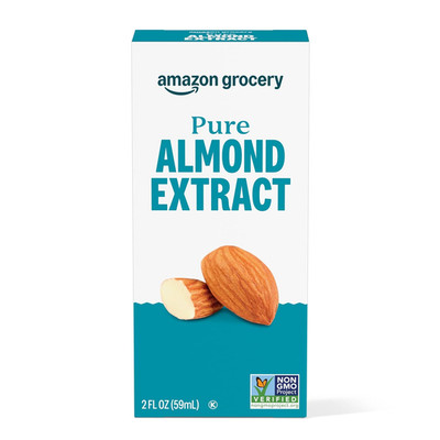 , Pure Almond Extract, 2 Fl Oz (Previously Amazon Fresh