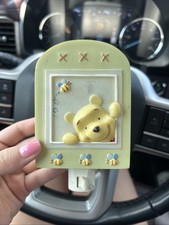 Vintage 90s Collectors Disney 3D Winnie The Pooh Nursery Plug In Night Light
