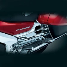 Kuryakyn Louvered Chrome Battery Box Cover - 7368