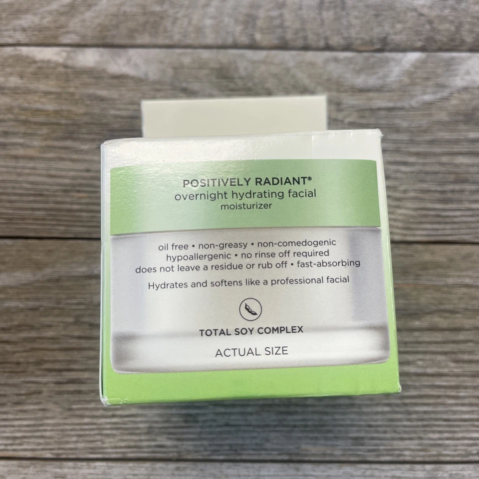 Aveeno Positively Radiant Overnight Facial Moisturizer 1.7 Ounce 1.7oz Rare HTF - Image 3 of 4