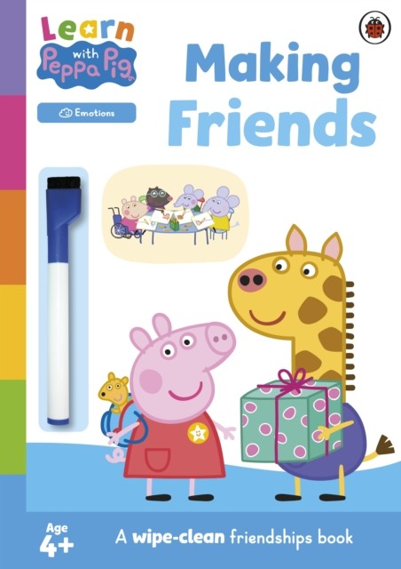 Learn with Peppa: Making Friends by Peppa Pig (Paperback Book)