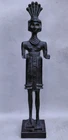 RARE MOULD OF THE LOUVRE MUSEUM SYRIAN WARRIOR GOD / MESOPOTAMIA / ANTIQUE