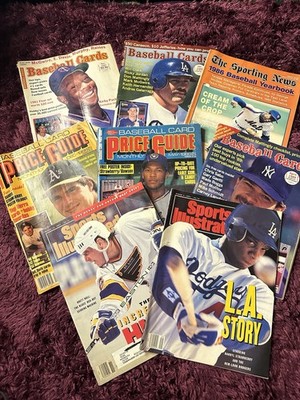 Baseball Magazine/ Digest Books/cards/ ALL IN FAIR CONDITIONS. Read!