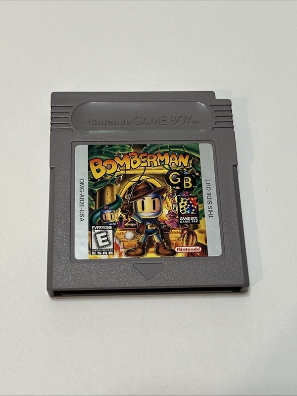 Authentic Bomberman GB Nintendo Game Boy in Excellent Condition