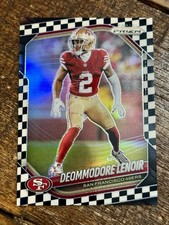 2025 Panini Prizm Deommodore Lenoir Black And White Checkerboard #281