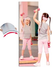 Unbreakable Acrylic Full Length Mirror for Wall Mounted, Full Body Mirror for...