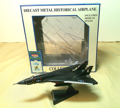 Model Power Postage Stamp Planes Series C 5383-1 F-14 Tomcat Black Bunny