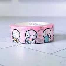 NEW Pink Planning Time 1.0 Washi Tape Roll The Coffee Monsterz Co TCMC