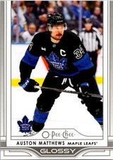 2025-26 Upper Deck Series 1 O-Pee-Chee Glossy Auston Matthews #OG-25 Maple Leafs
