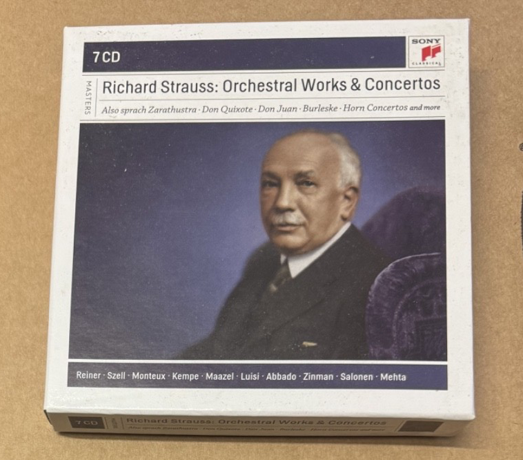 Richard Strauss Orchestral Works & Concertos 7 CD Box set