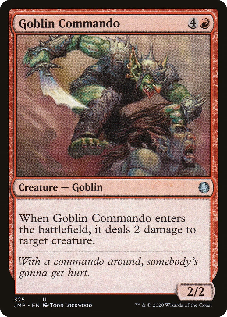 Goblin Commando [Jumpstart] Magic MTG