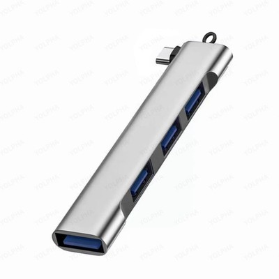 4-in-1 USB-C Hub 3.0  5Gbps Adapter OTG Multiport Typ-C Splitter für MacBook Pro