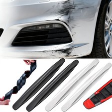 4Pcs x Car Bumper Protector Strip Front Rear Anti-collision Corner Bumper Strips