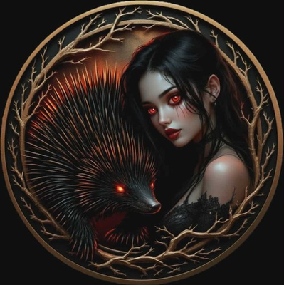 #ad #ad The Echidna The Spiked Horror 33 Gram Copper Colorized Coin in card $17.95