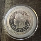 E Pluribus Unum 1 Troy Oz Silver .999 Fine Silver Round