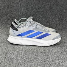 Adidas Duramo SL 2 Running Shoes Men's 9.5 Halo Silver Lucid Blue Grey Athletic