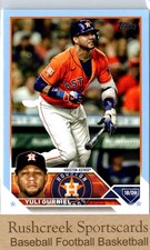 2023 Topps #469 Yuli Gurriel /50 Father's Day Powder Blue