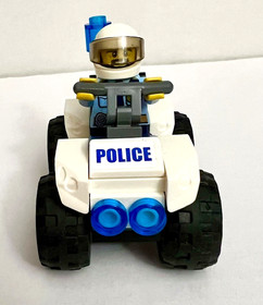 LEGO City ATV Arrest Set #60135 - Almost Complete/ includes 2 MINIFIGS- used