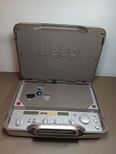 Stereo portatile vintage Jeep Electronics Z-Case usato SOLO PER PEZZI DI RICAMBIO