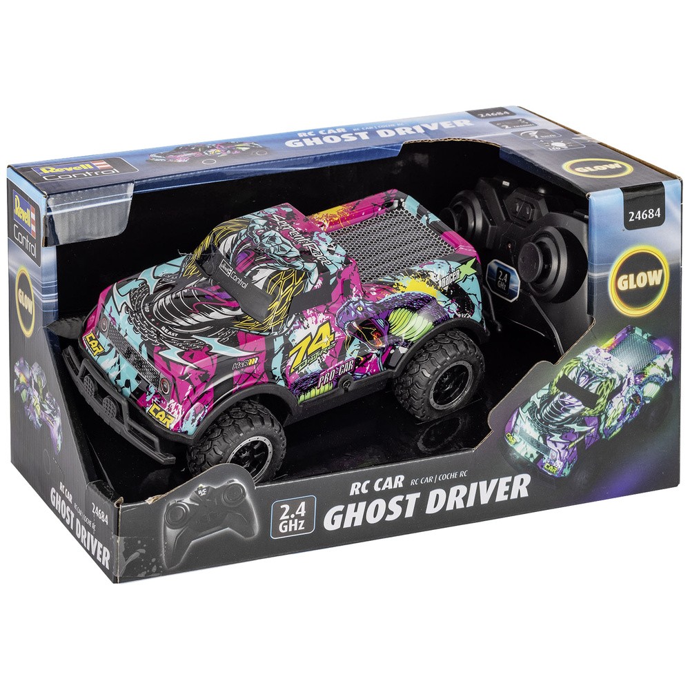 Revell Control 24684 Ghost Driver 1:22 Радиоуправляемая модель Einsteiger Auto Elektro Straße...