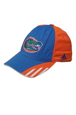 Adidas Florida Gators Cap Mütze blau orange NCAA Fitted Baseball