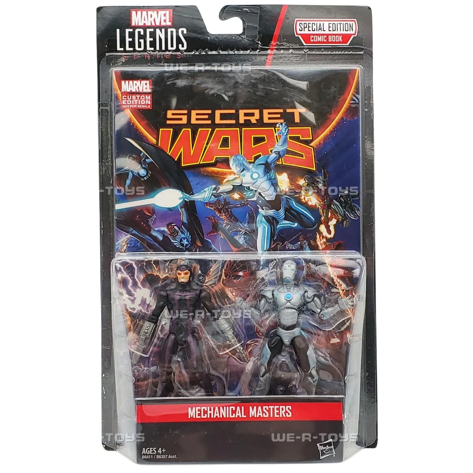 Figuras de maestros mecánicos de la serie Marvel Legends con cómic Hasbro #44488 NRFP Foto 2 de 4