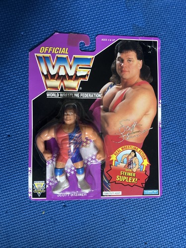 Scott Steiner Suplex WWF Wrestling 1993 Hasbro Act...