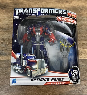 Transformers 2010 Dark of The Moon Optimus MechTech Level 2 Collectible BrandNew