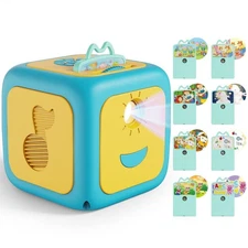 Story Projector for Kids, Story Machine with Early Learning, Music, Night Sky...
