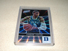 2017 PANINI THE NATIONAL JAYSON TATUM RAINBOW SPOKES THICK ROOKIE CARD #'D /25