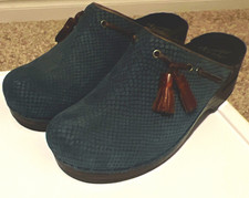 Dansko Women s Suede Slip-On Clog Mule Flats ...