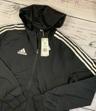 Adidas Youth XL Condivo 22 Hoodie All Weather Jacket Black New