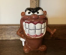HTF Vintage Kreiss PSYCHO CERAMICS Figurine Devil Monster With BIG TEETH
