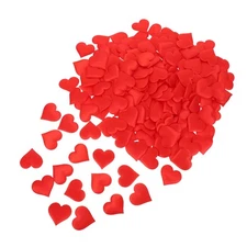 500 Pcs Decorative Heart Petals Party Confetti Mini Table Scatter