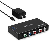 Component to HDMI Converter Adapter for 1080P HDTV, PS2, PS3, Xbox,