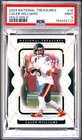 2024 PANINI NATIONAL TREASURES HOLO GOLD #18 CALEB WILLIAMS ROOKIE RC 6/15 PSA 9