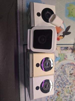 Four Wyze Cam V2 (x3) And V3 (x1) Used